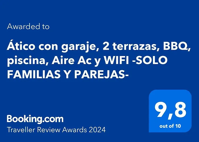 Atico Premium Conil Con 2 Terrazas, Parking, Piscina, Aire Ac Y Wifi -solo Familias Y Parejas- Apartment *