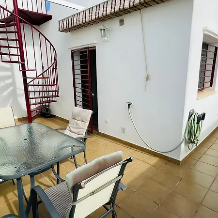 Apartment Atico Premium Conil Con 2 Terrazas, Parking, Piscina, Aire Ac Y Wifi -solo Familias Y Parejas- Conil De La Frontera
